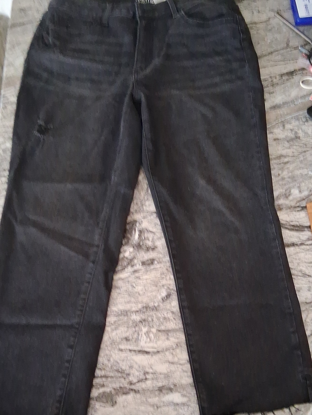 Time and Tru Black Flare Jeans